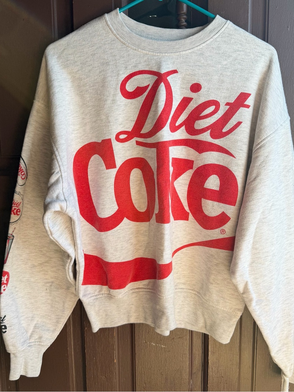 Diet Coke Logo Crewneck Sweatshirt